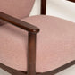 Heart Dining Chair in Pink Bouclé by Vintola Studio — Handmade in Poland