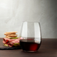 Pure 4-Piece Stemless Bordeaux Wine Glass Set