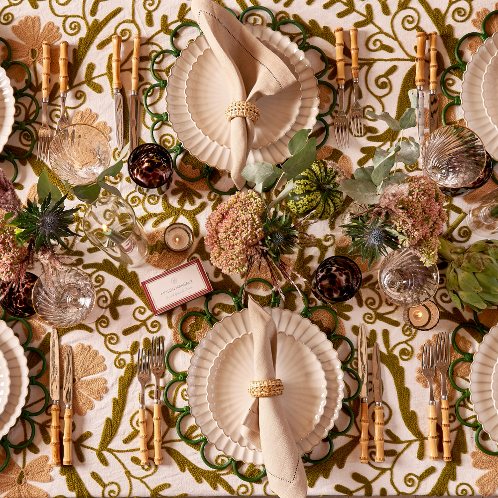 Autumn Suzani Tablecloth – 180 x 300 cm