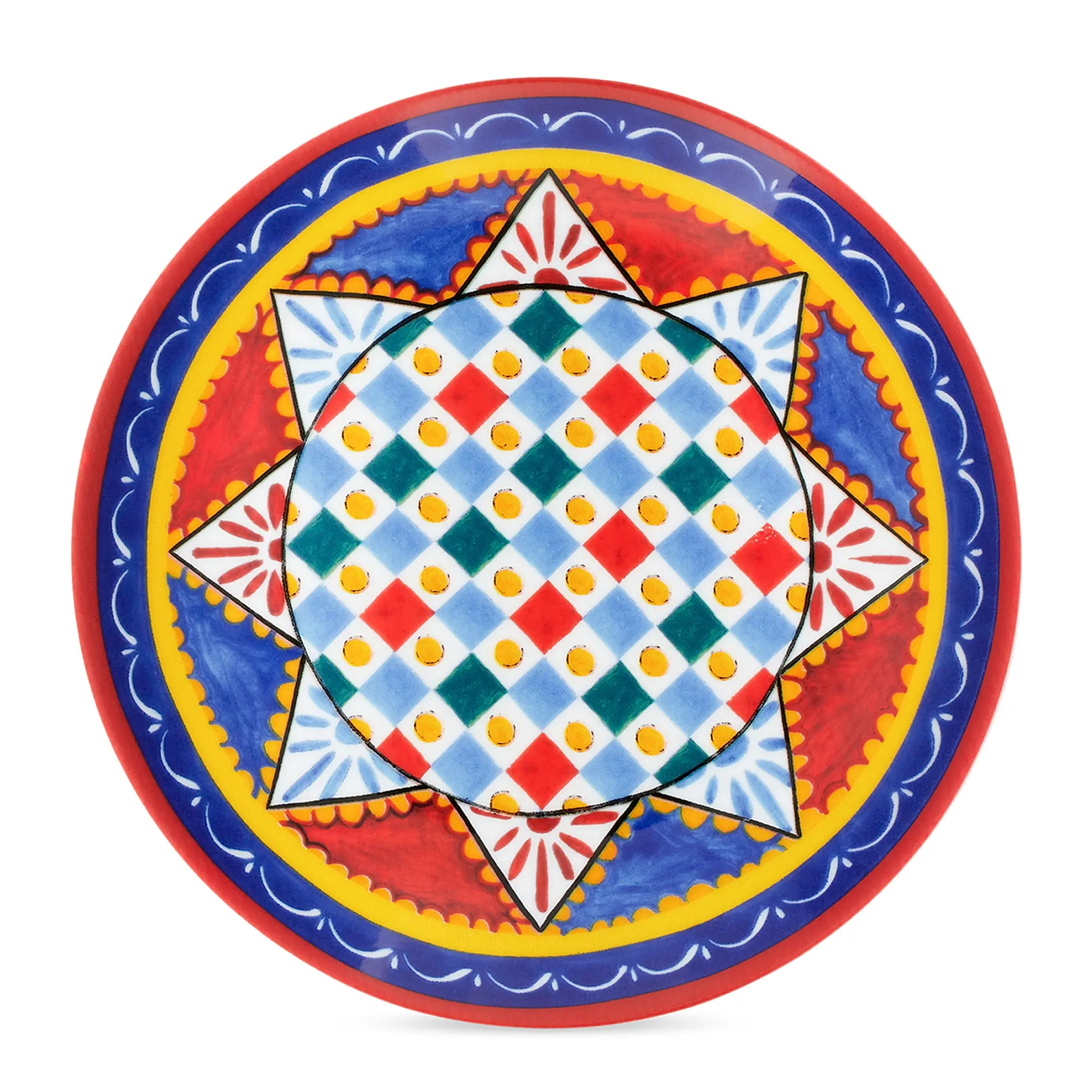 Carretto Star 2-Piece Dessert Plate Set