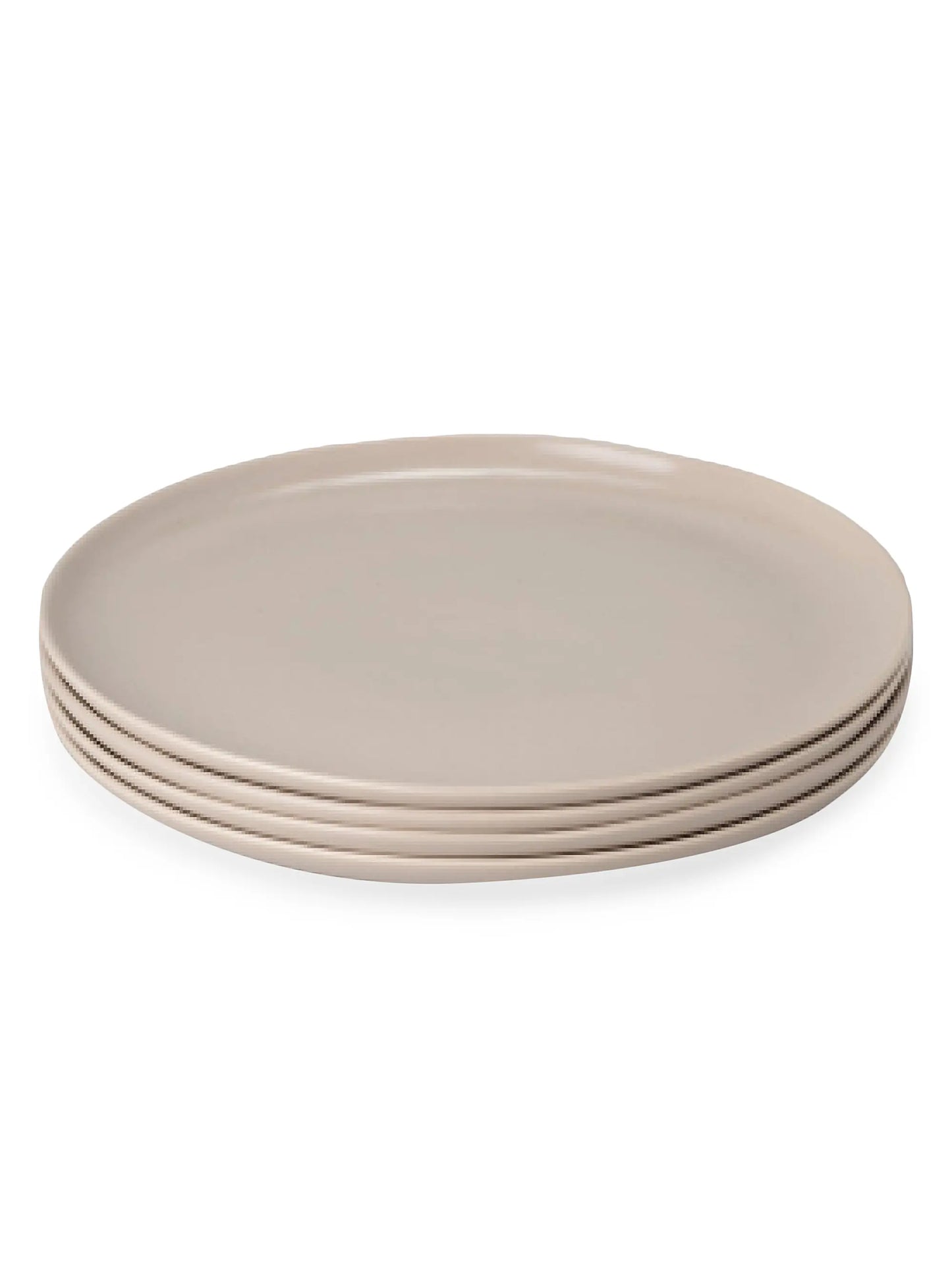 Beachgrass Green Stoneware Dinner Plates — Set of 4