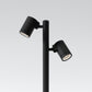 Outdoor 900 mm Textured Black LED Post Light