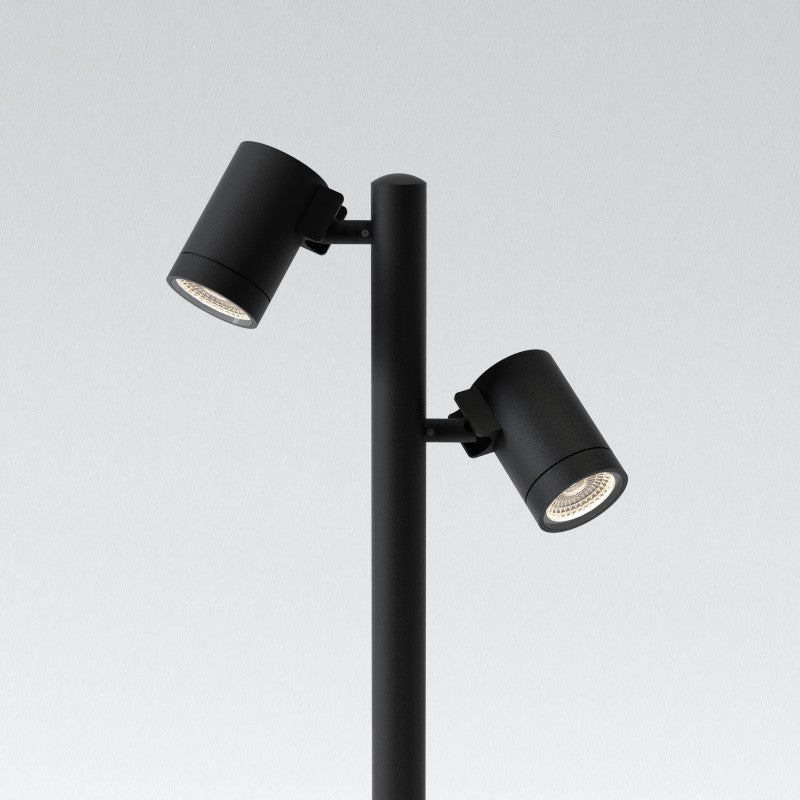 Outdoor 900 mm Textured Black LED Post Light