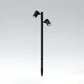 Outdoor 900 mm Textured Black LED Post Light
