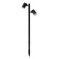 Outdoor 900 mm Textured Black LED Post Light