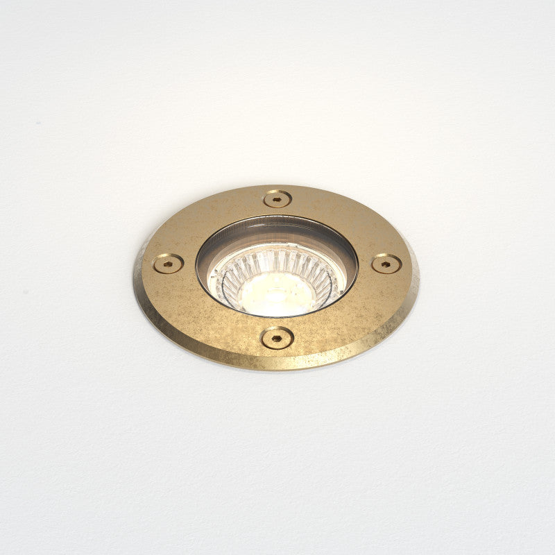 Round Ground Light – Gramos (Solid Brass)