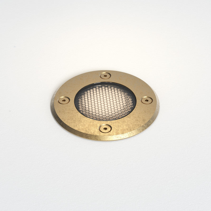 Round Ground Light – Gramos (Solid Brass)