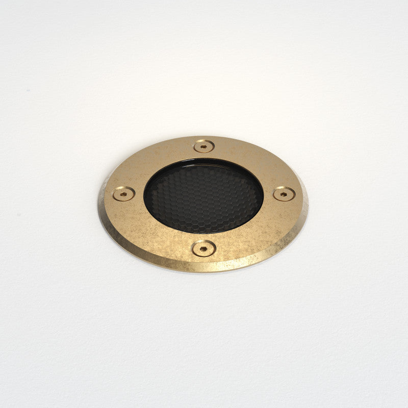 Round Ground Light – Gramos (Solid Brass)