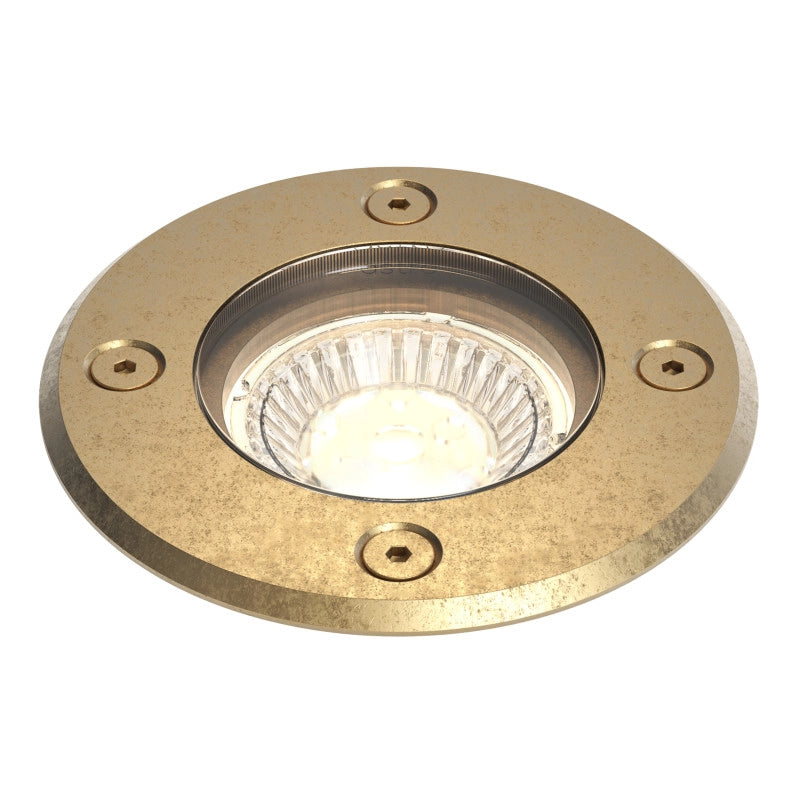 Round Ground Light – Gramos (Solid Brass)