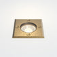 Square Ground Light – Gramos (Solid Brass)
