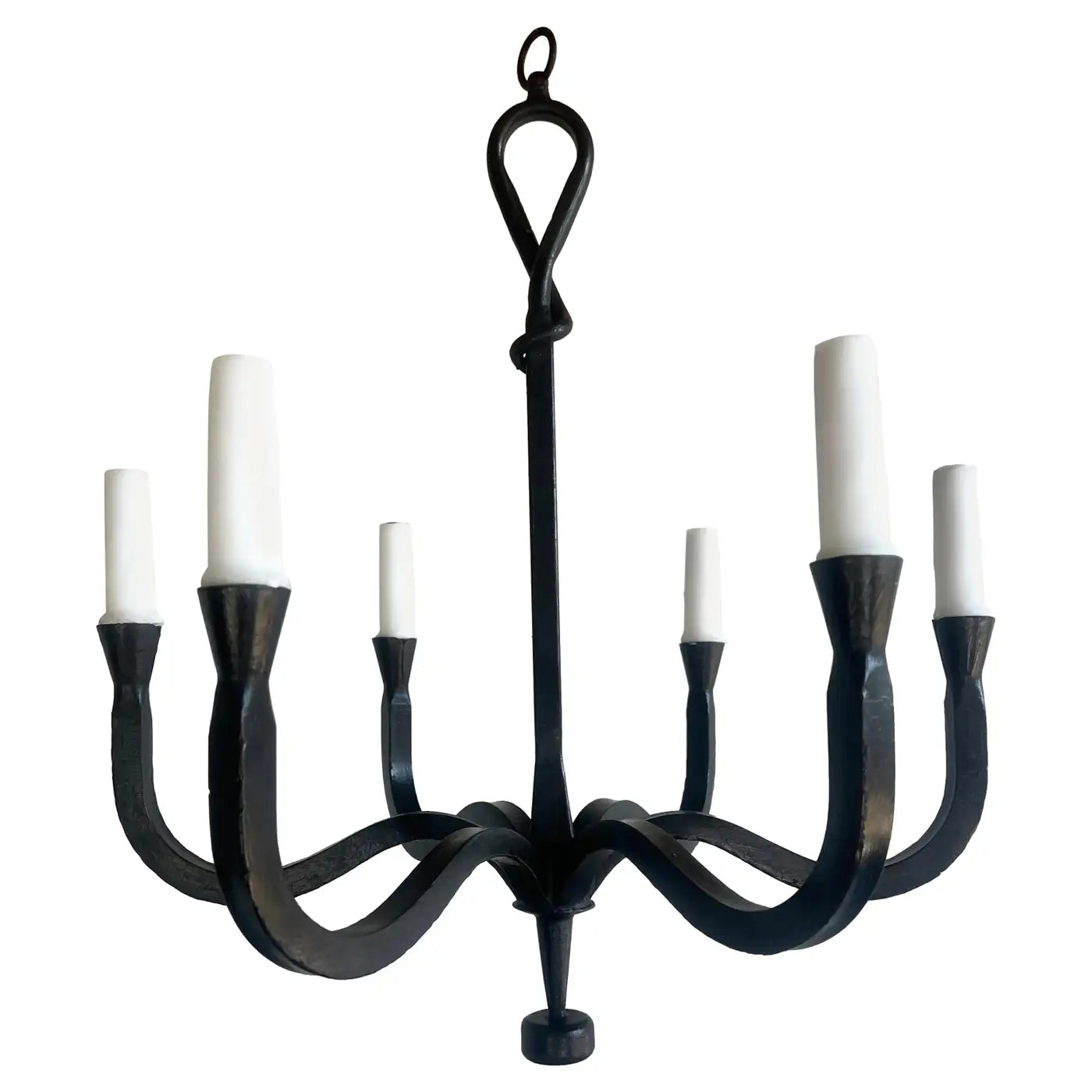 Benedict Wrought Iron Chandelier