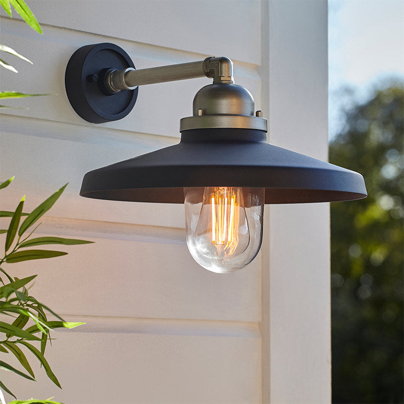 Outdoor Wall Lantern – Dixie (Matt Black)