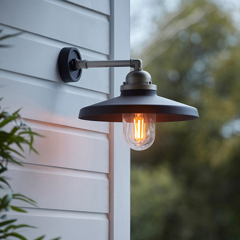 Outdoor Wall Lantern – Dixie (Matt Black)