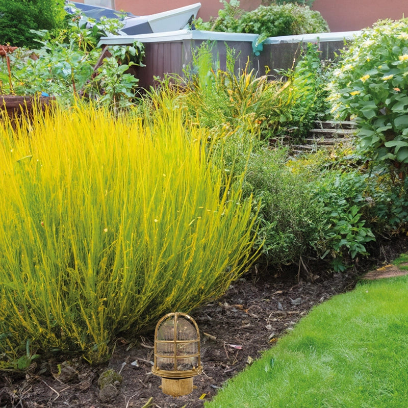 Outdoor Wall Light – Coral (Brass)