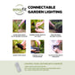 EasyFit Smart 12V Garden Lights – Ash Colour Changing LED Spotlight Kit (6 Lights)