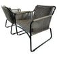 Harp 768 Outdoor Lounge Chair – Set of 2, Modern Italian Design by Roda