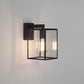 Outdoor Hanging Lantern Wall Light – Box 270 (Textured Black)