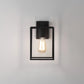 Outdoor Hanging Lantern Wall Light – Box 270 (Textured Black)