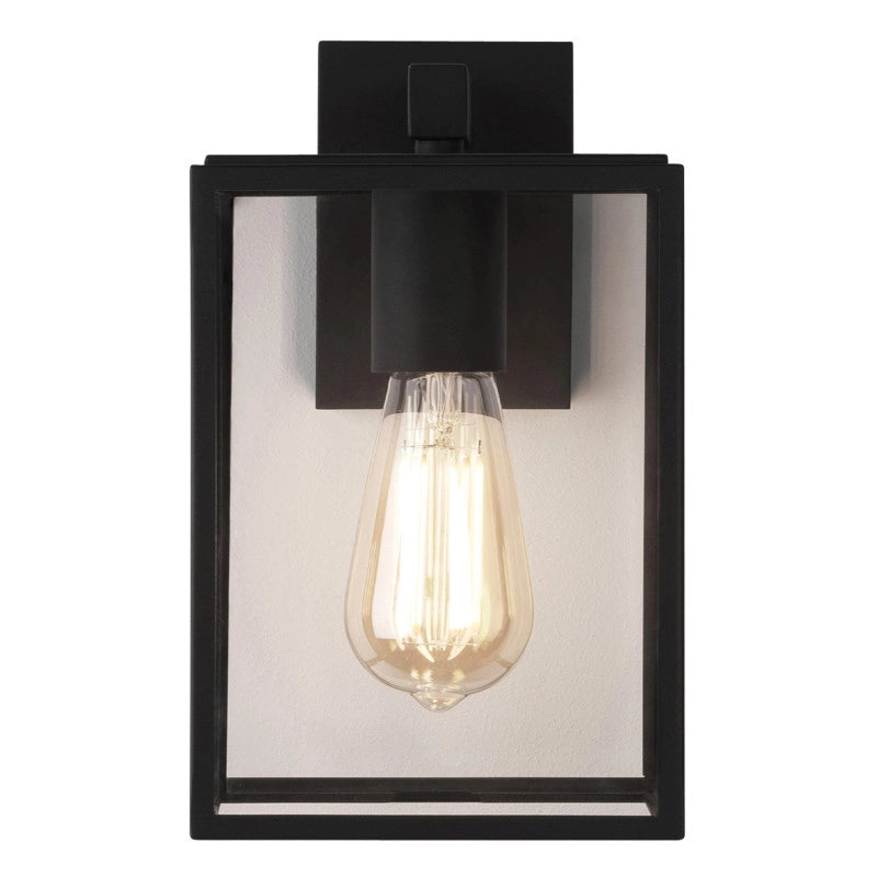 Outdoor Hanging Lantern Wall Light – Box 270 (Textured Black)