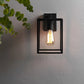 Outdoor Hanging Lantern Wall Light – Box 270 (Textured Black)