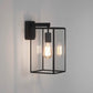 Outdoor Hanging Lantern Wall Light – Box 350 (Black)