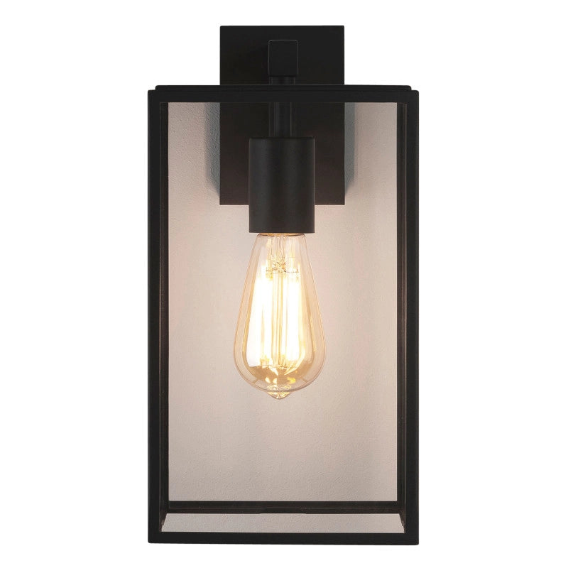 Outdoor Hanging Lantern Wall Light – Box 350 (Black)
