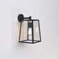 Outdoor Hanging Lantern Wall Light – Calvi 305 (Black)