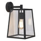 Outdoor Hanging Lantern Wall Light – Calvi 305 (Black)