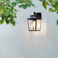 Outdoor Hanging Lantern Wall Light – Richmond (Black)