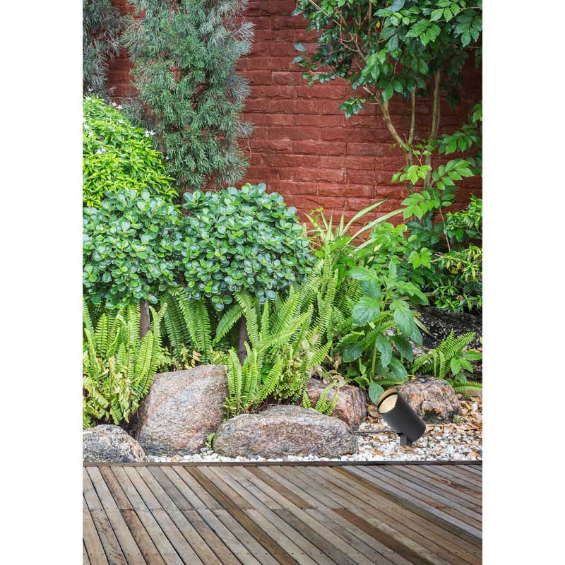 Lucide Manal LED Garden Spotlight – Anthracite