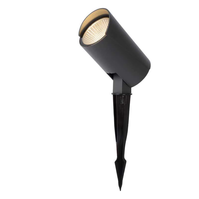 Lucide Manal LED Garden Spotlight – Anthracite