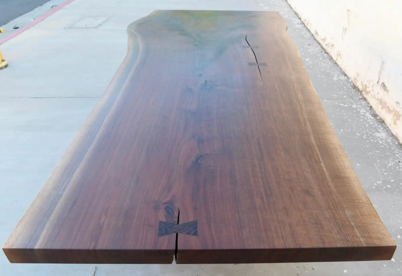 Walnut Slab Live Edge Dining Table