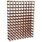 Vintage 1960s Monumental Danish Modular Oak Wine Rack – After Richard Nissen for Nissen Langaa