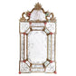 Venetian Mirror in Murano Glass Reproduction of Antique Mirror