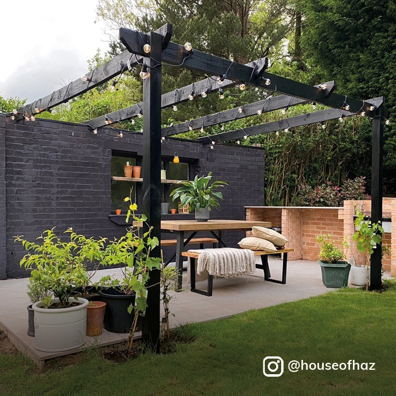 EasyFit Golf Ball LED Festoon Lights – 10-Light, 12V Low-Voltage Set