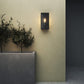 Half Lantern Outdoor Wall Light – Messina (Textured Black)