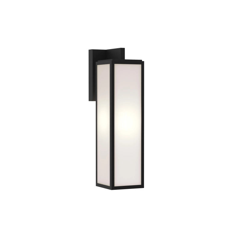 Outdoor Hanging Lantern Wall Light – Harvard (Textured Black)