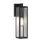 Outdoor Hanging Lantern Wall Light – Harvard (Textured Black)