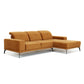 Corner sofa Eltorrenso R, Grande 75, blue, H98x265x53cm