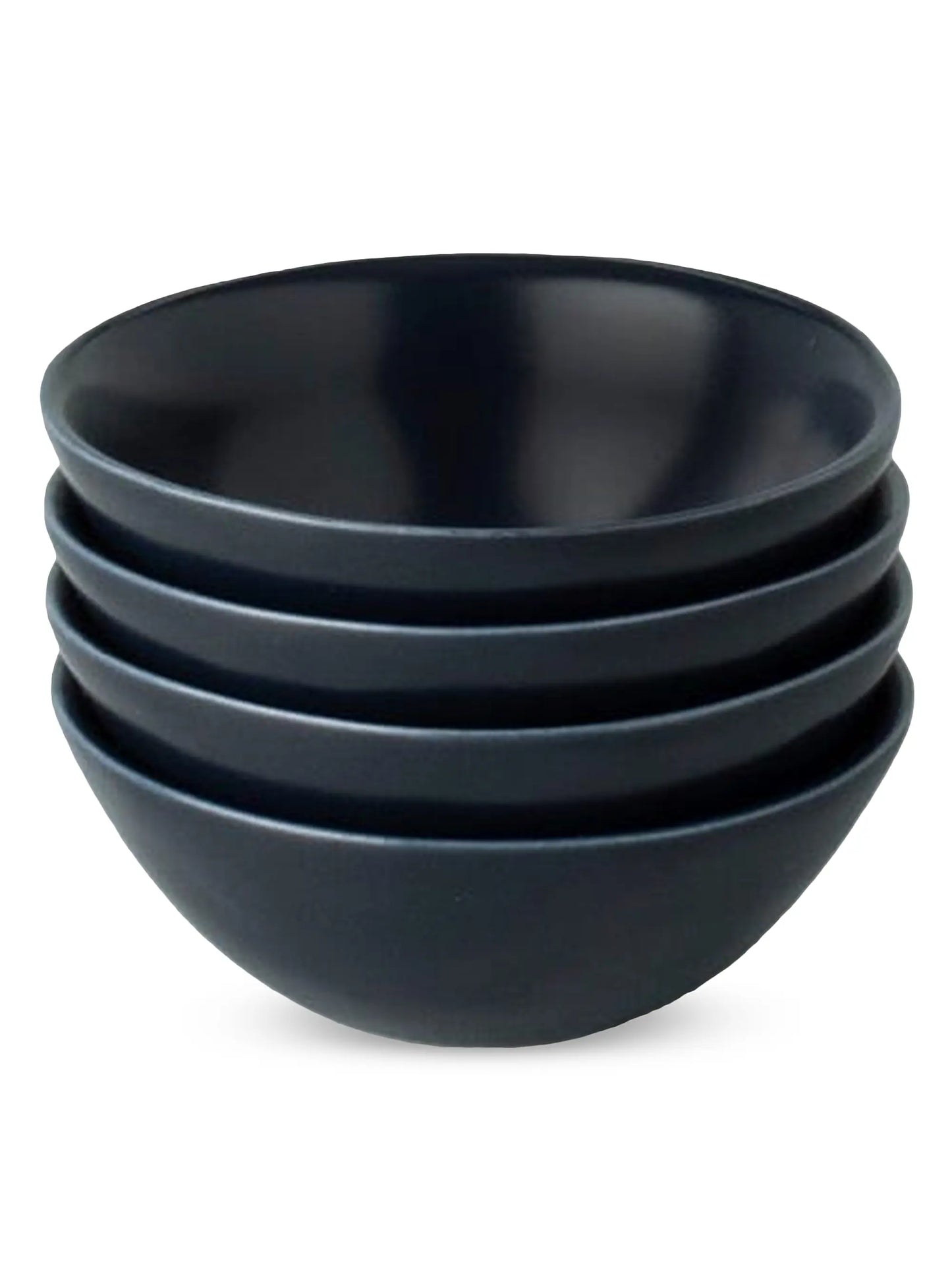 Speckled White Mini Ceramic Bowls – Set of 4