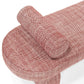 Kimi Bench Contemporary Fully Upholstered Bench with Soft Curves