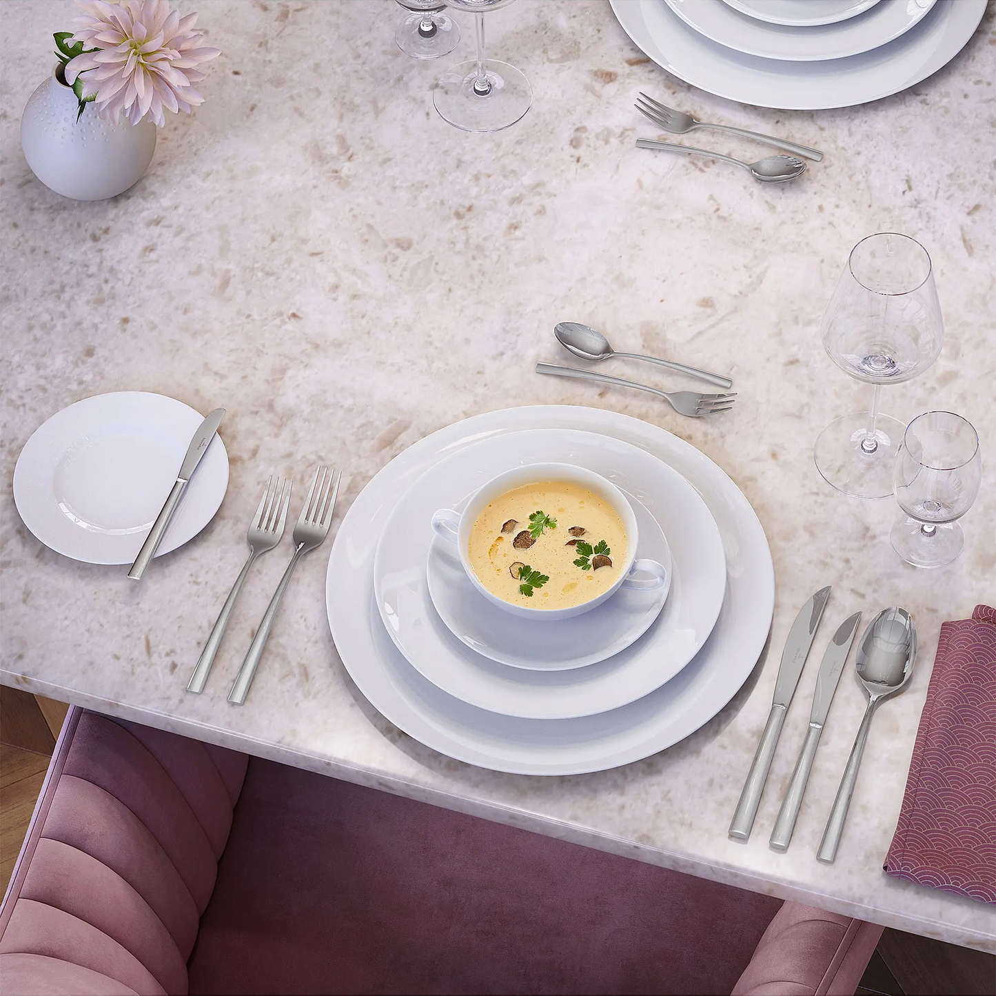 White Wine Goblet Set – 4 Pieces