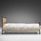 Rare Osvaldo Borsani Single Bed in Brass