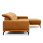 Corner sofa Eltorrenso R, Grande 75, blue, H98x265x53cm