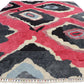 Colorful Contemporary Tulu Carpet Hand Knotted Angora Wool Rug