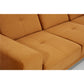 Corner sofa Eltorrenso R, Grande 75, blue, H98x265x53cm