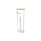 Toilet paper rack, white, H59x19x12cm