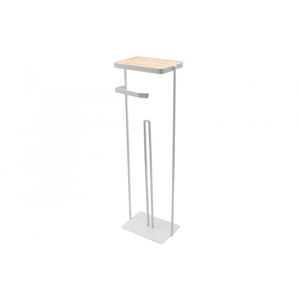 Toilet paper rack, white, H59x19x12cm
