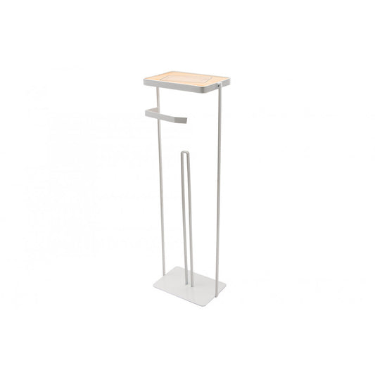 Toilet paper rack, white, H59x19x12cm