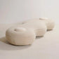 Bonnie Daybed Wool Bouclé & Brass Handmade in France by Proisy Studio